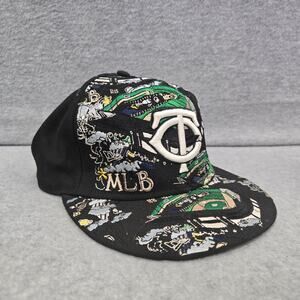 New Era MN Twins Graffiti Fitted Hat 7.5